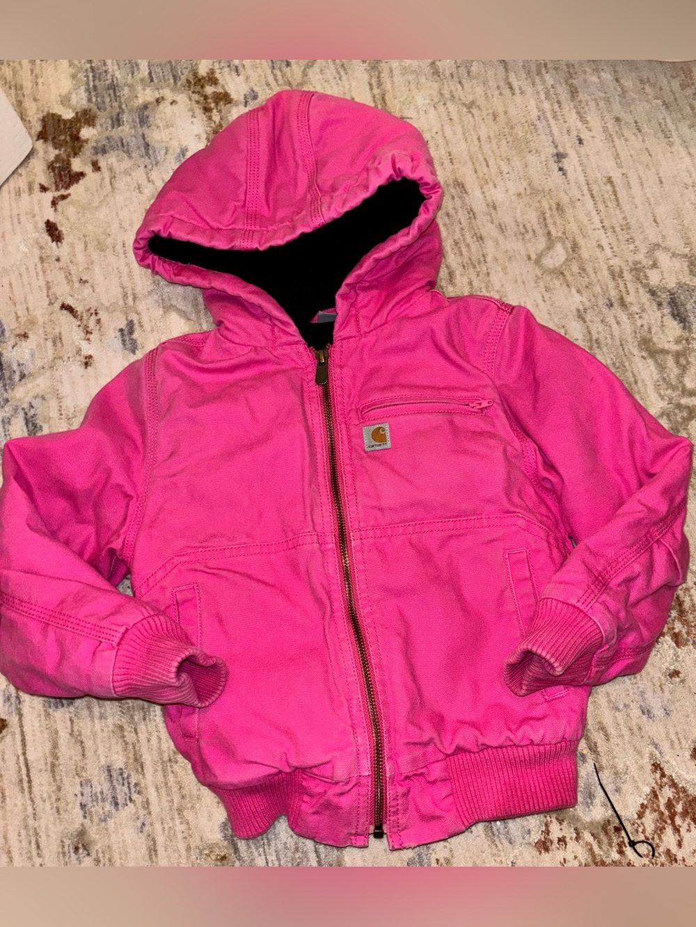 Girls Pink Carhartt Jacket